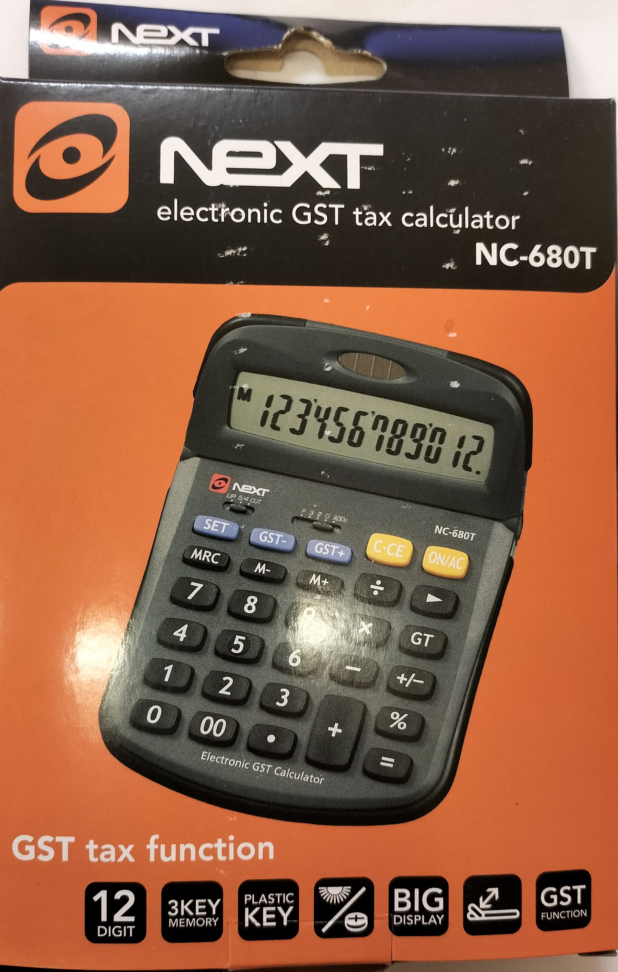 Calculator Desk - NEXT 12 Digit Display